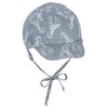 Sterntaler Boys Peaked Cap with Ties and Ear Flaps, blue