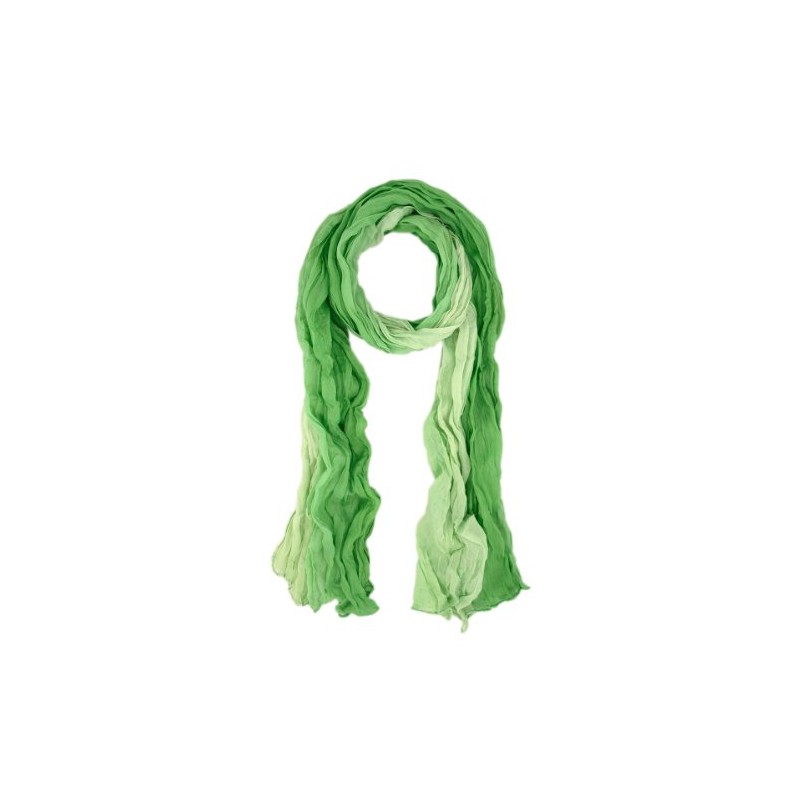 Chic Ombre Watercolor Scarf, Green