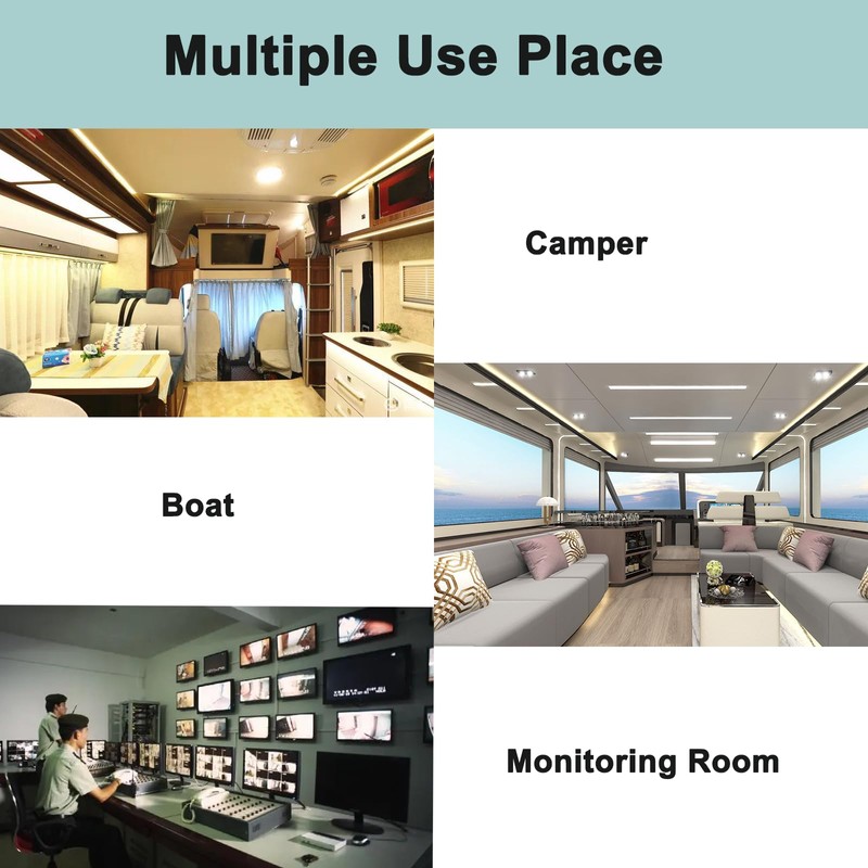 RV TV Mount Monitor Wall Mount Camper 14-24 Inch LED