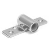 Pair Marine Oarlock Sockets 316 Stainless Steel Side Mounted Mirror