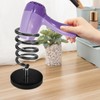 PACKOVE Blow Dryer Stand with Marble Base Spiral Hair Tool