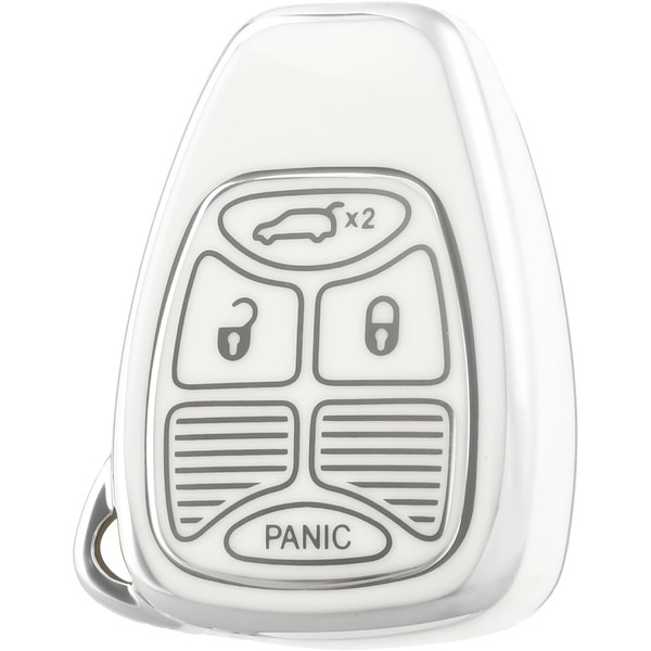 OFF WE GO for Jeep Key Fob Cover, Soft TPU