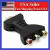 HDMI Male to 3 RCA Female Composite AV Video Audio