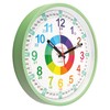 Kiddus Wall Clock for Boys and Girls. Silent Analogue Time