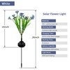 Elegant Choise Solar Garden Lights, Flower Pathway Lights Outdoor Waterproof,Garden