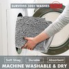 LuxUrux Bath Mat Extra-Soft Plush Bath Shower Bathroom Rug, 1''