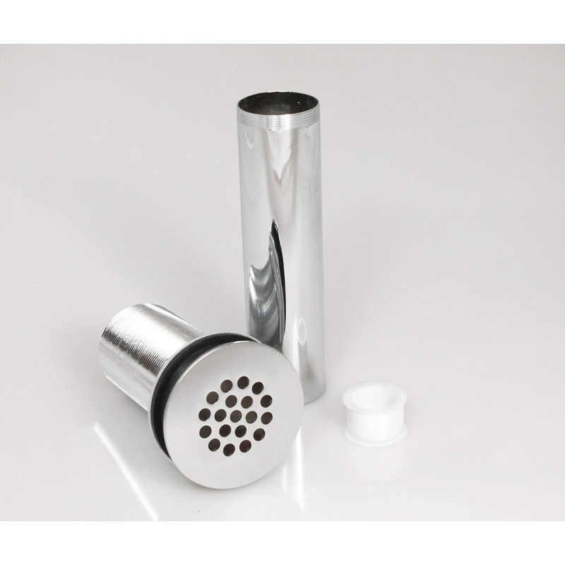 Keeney Universal Open Grid Bathroom Sink Drain without Overflow, Polished