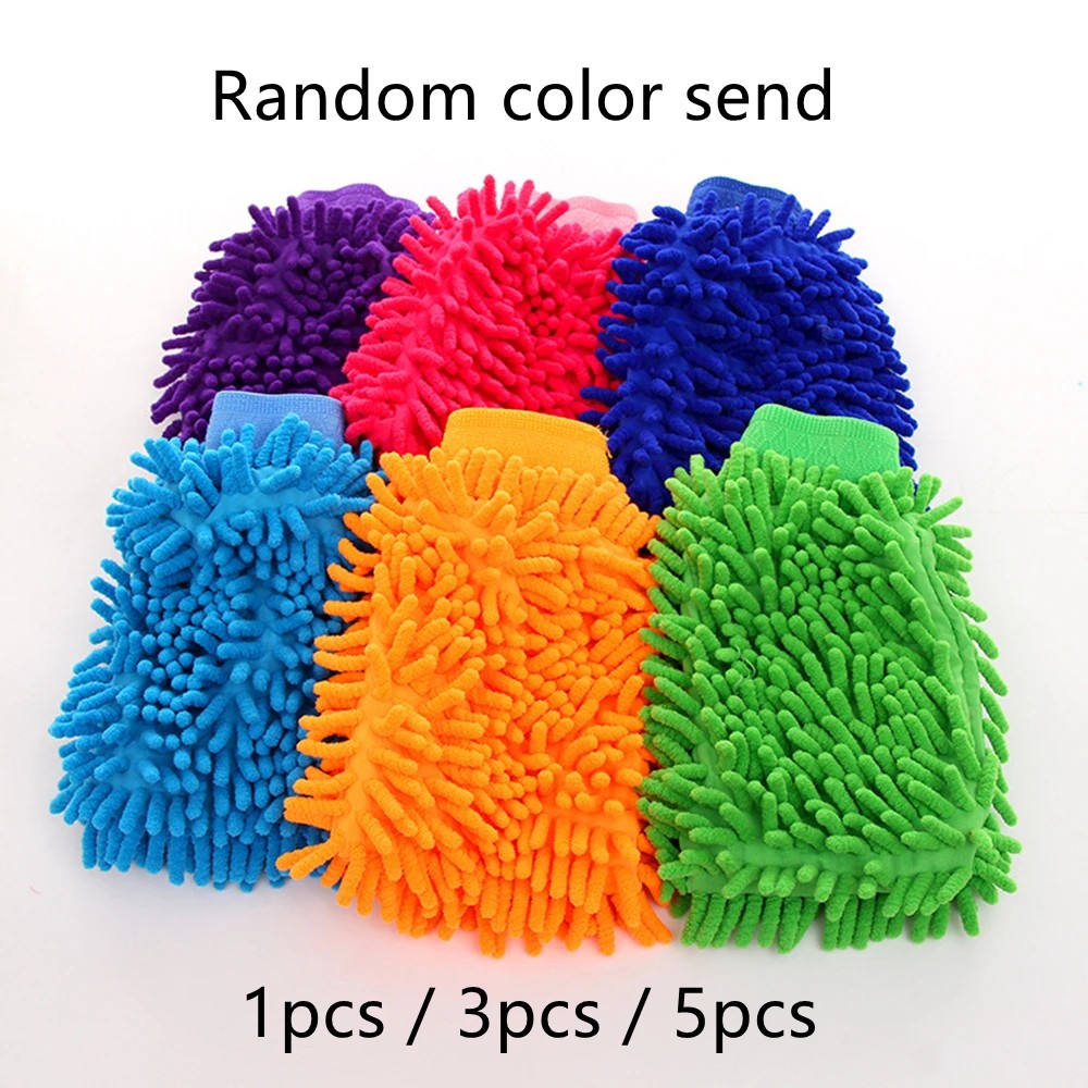 car washer mitt microfiber