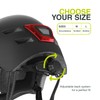 NEWRBAN Uni - Adult Newmledhelmetlk Helmet, Black, L