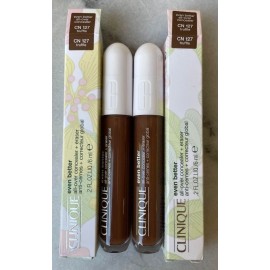 Clinique Even Better All Over Concealer Eraser CN 127 Truffle Lot of 2