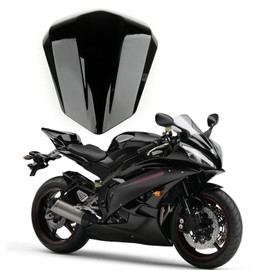 Mad Hornets Seat Cowl Rear Passenger Pillion Seat Cover For Yamaha R6 YZFR6 (2006-2007) Black