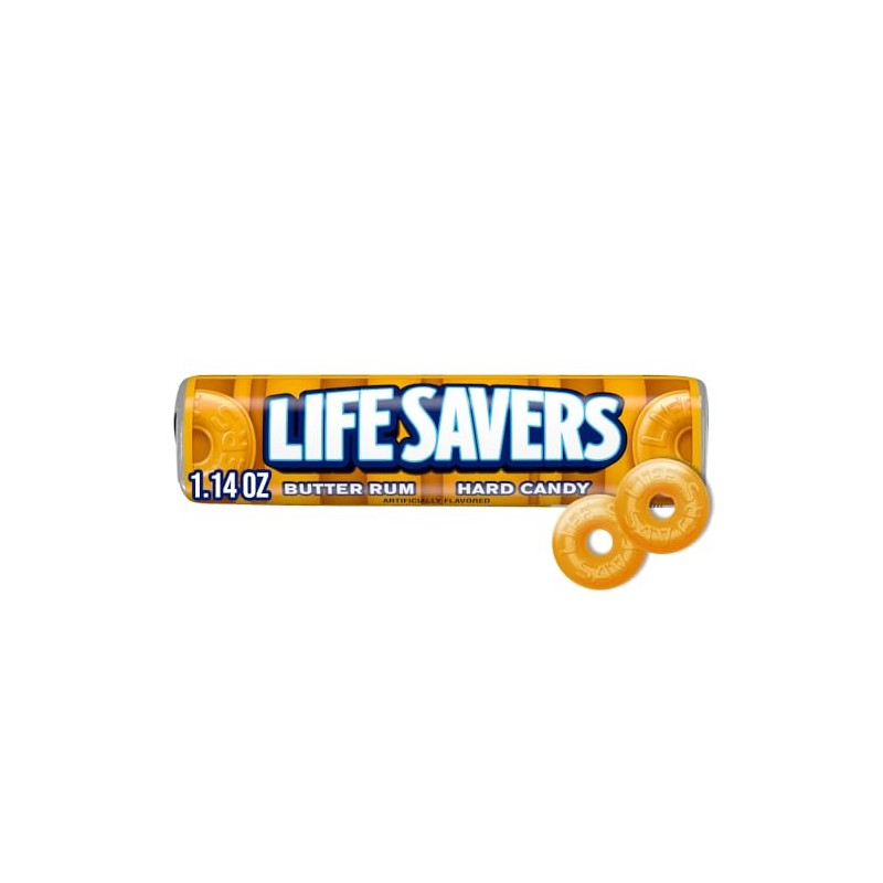 Life Savers Butter Rum Hard Candy, 1.14 ounce