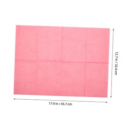 PACKOVE 20 Pcs Pink Disposable Tattoo Clean Pads Oil Table Covers for Nail Art and Tattooing for Sanitary Practice and Table Protection