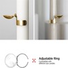 4PCS Automatic Candle Snuffer Ring Candle Wick Snuffer Stopper Stainless