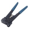 Network Crimper Carbon Steel Head Anti Slip Rubber Handle 8P