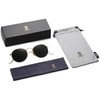 SOJOS Small Round Polarized Sunglasses for Women Men Classic Vintage