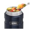 Thermos Taza Inoxidable Para Alimentos Con Cuchara Plegable Thermos