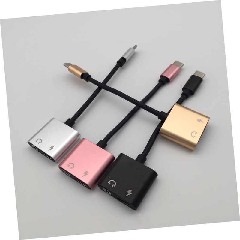 KOMBIUDA to Audio Adapter USB C Headphone and Charging Converter