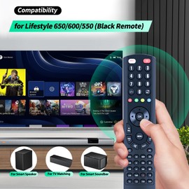 New Replacement Remote Control for Bose Lifestyle 650/600/550 Media Center 743877-0010