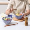 Selamica Ceramic Ramen Bowls Set, 15 OZ Noodle Bowls for