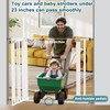 41" Extra Tall Dog Gate Indoor,30-62.5" Wide Heavy Duty Pet