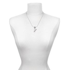 Delight Jewelry God Gave Me You Infinity Sign - Silver-tone Clear Star of David Charm Bead Dangle with Mini 2025