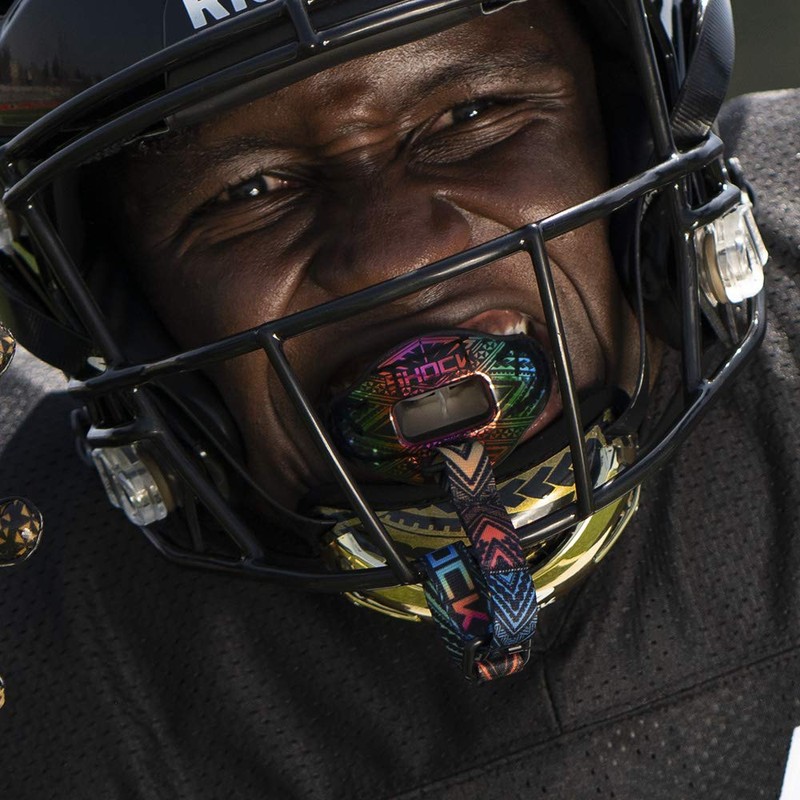 Shock Doctor OSFA-OSFA 150-RWBFLG MG Retaining Strap Red/White/Blue