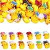 48pc Cowboy Ducks Mini 12 Styles Western Mini Resin Ducks