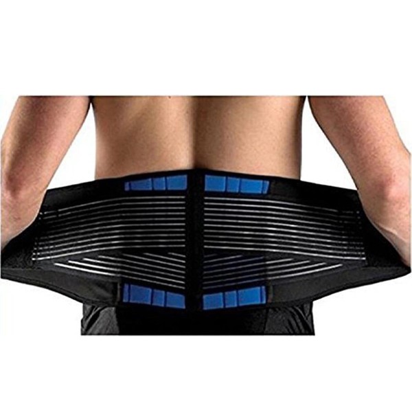 KINGCOO Abdominal Belt, Back Brace, Back Strap with Support Strut