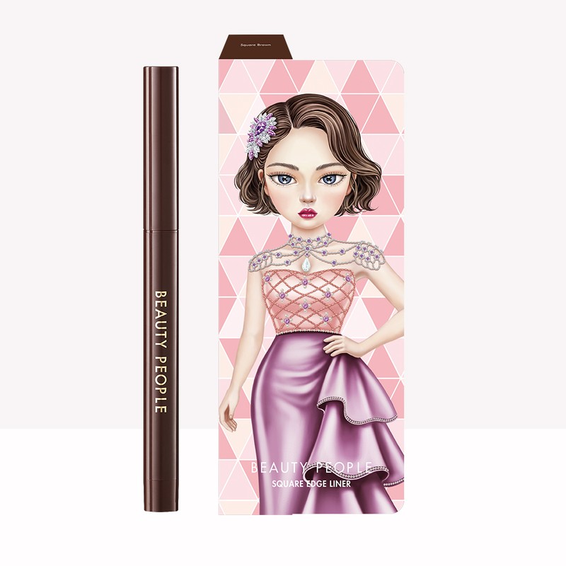 Beauty People Iron Girl Square Edge Eyeliner 0.15g / 뷰티피플