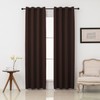 Pickluc Grommet Blackout Curtains 72 Inches Long 2 Panels, Light