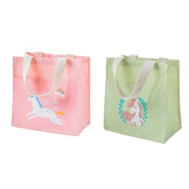 Mini Fabric Tote Bag, Women's Canvas Tote Bag Reusable Cotton Bag for Shopping Going Out, B, 22*12*22 cm/8,66*0,79*8,66 Pulgadas