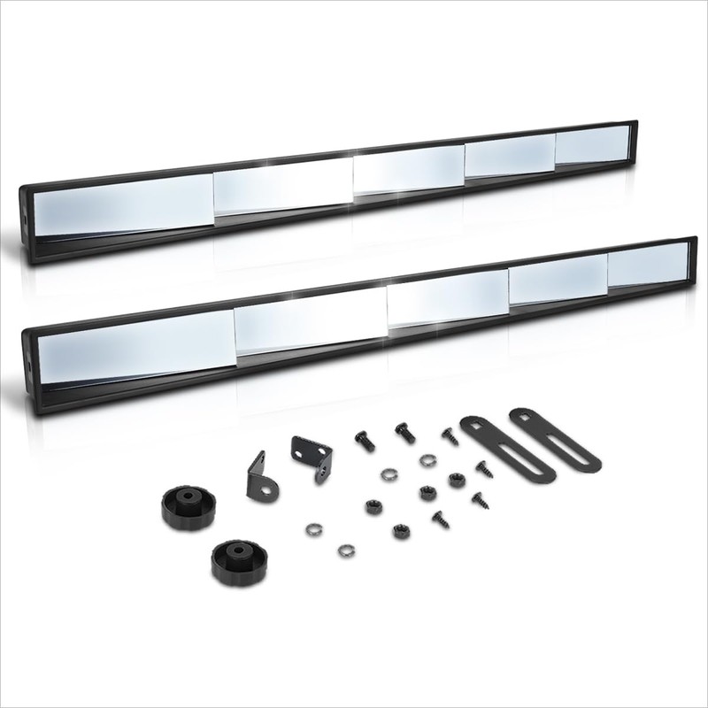 Universal Adjustable 5-Panel Wink Rear View Mirrors Compatible with EZGO/Club