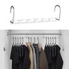 MAXPERKX Metal Magic Hanger Space Saver Saving Hangers Coat Closet