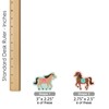 Big Dot of Happiness Run Wild Horses - DIY Shaped