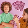 Outus 8 Sheet 632 Pieces Sparkle Rose Red Round Dot