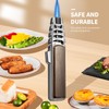Butane Torch Lighter,Windproof Refillable Kitchen Cooking Torch,Adjustable Flame Solar Beam