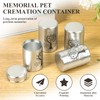 4 Pack Small Urns for Human Ashes Keepsake Tree of