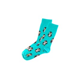 MOJA LDN Premium Funky Bamboo Socks - Soft and Stylish Bamboo Penguin Socks - Eco Friendly and Durable Men Socks - Anti Sweat Bamboo Socks