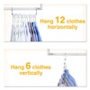 HOUSE DAY Magic Clothes Hangers Space Saving Hangers for Hangers