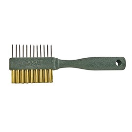 3 Set Brand Wooster Model 1832/1831 Painters Brush Comb, Color Steel, Stainless Steel Comb Has 12 Pins to Speed Wash & Rinse Steps