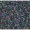 Rainbow Metallic Pony Beads 1/2-lb Bag