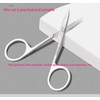 UNI-RHYTHM 4-Piece Eyebrow Shaping Tool Set, Eyebrow Trimmer，Beauty Scissors，Eyebrow Clippers，Eyebrow