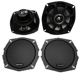 Kicker Powersports 10PS5250 5.25 Harley Davidson Motorcycle Speakers PS5250