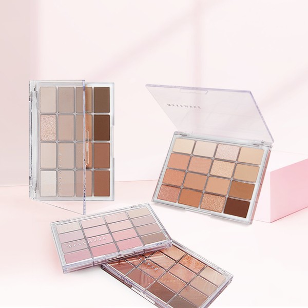 Wakemake New Soft Blurring Eye Palette 10g - 16 sphere