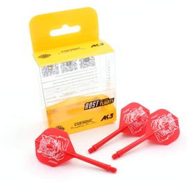 CUESOUL ROST FLIGHT Kanbayashi Kisei Player Model Shaft Integrated Flight Standard L Size, Set of 3 (CSAK-52XL-HT)