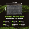 SGM Black Premium Car Sound Deadening Mat 80 mil (2mm)