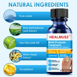 30 ml Nail Building Serum Toenail Treatment, Nail Repair, Nail Care, Nail Repair, Strengthening Cuticle, Protection & Strengthening Brittle Nails, with Nail File, for Beautiful and Well-groomed Nails