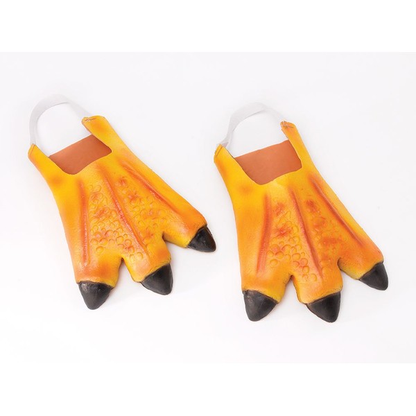 Bristol Novelty BA049 Chicken Feet Costume | Unisex | Yellow Adult, One Size