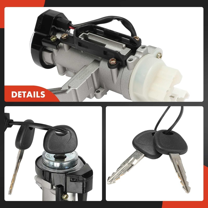 A-Premium Ignition Lock Cylinder with 2 keys Compatible with Hyundai